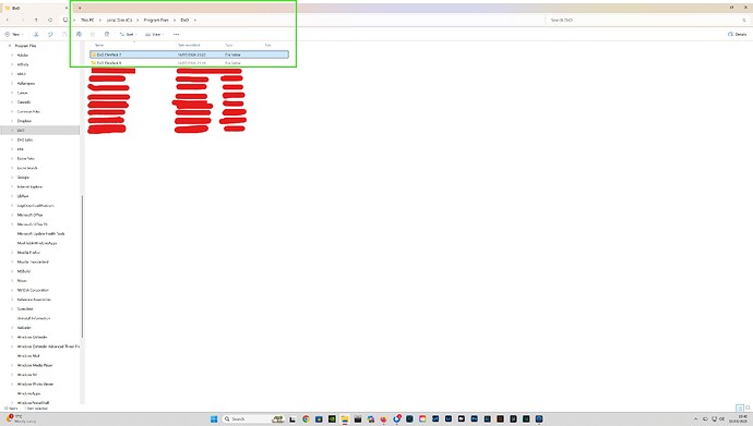Selecting FP7 and FP8 Parent Folder 10.08.26