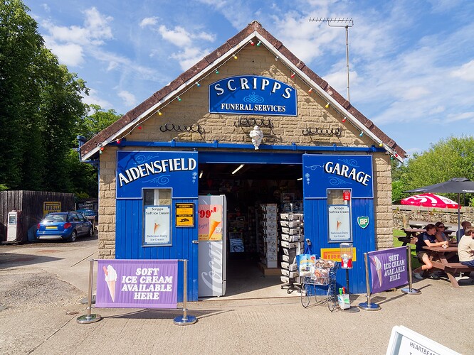 Aidensfield Garage - Scripps Funeral Services