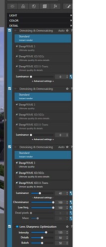 Editing Preset