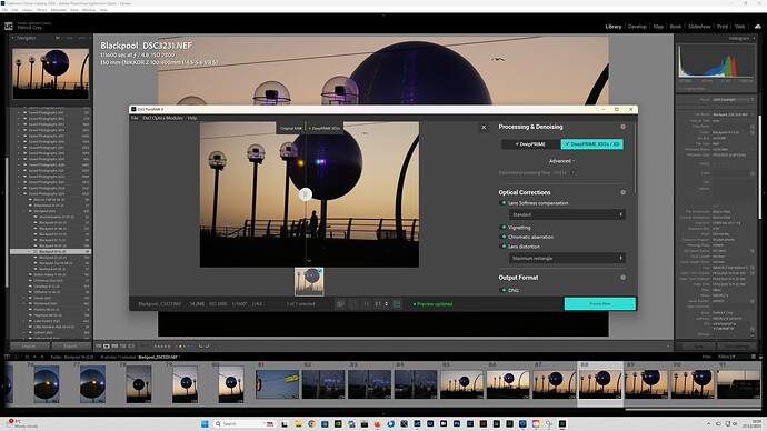 DxO PR4 ready to process Nikon Z8 NEF 27.12.25