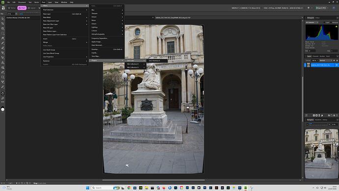 Affinity Photo 3  - Mid July '26  - (4646) - Photoshop Plugins - FP8 Plugin Selected  25.07.26