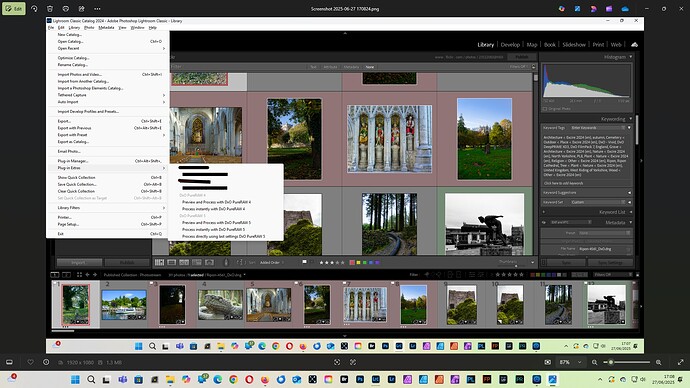 DxO PureRAW 4 & 5 plugins Adobe LrC 27.06.25