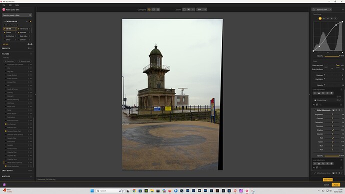 Affinity Photo 2 Editing File in Nik 8 Color Efex 06.02.26
