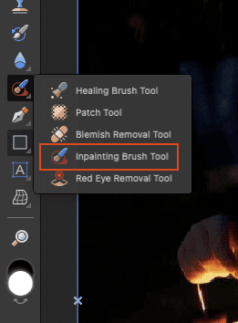 Affinity-Inpainting-Brush-Tool